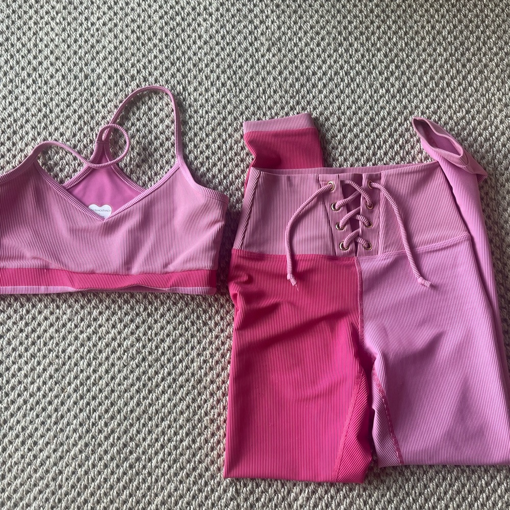 Loveshack Fancy/BeachRiot Collab Workout Set